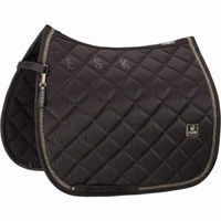 Produktbild von Eskadron Heritage 2526 Glossy Schabracke Schwarz für Pony