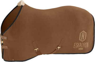 Produktbild von Eskadron Heritage Abschwitzdecke aus Fleece in Beige und Braun 155 cm