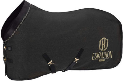 Eskadron Heritage Abschwitzdecke Jersey Sparkle Schwarz Größe S – Bild 1 von 1