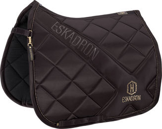 Eskadron Heritage Bicross Mattgloss Schabracke für Warmblut in Schwarz – Bild 1 von 7