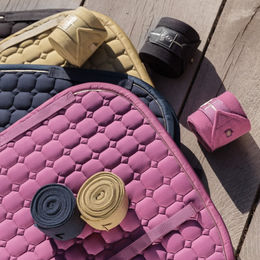 Eskadron Heritage Cardamom Fleecebandagen Pony Beige – Bild 1 von 3