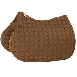 Produktbild von Eskadron Heritage Cotton Schabracke aus Baumwolle für Ponys in Almond/Black/True Blue/Vintage Green