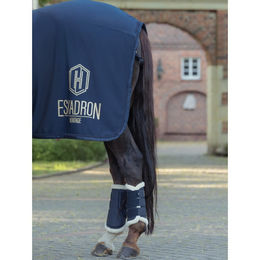 Eskadron Heritage Gamaschen aus Kunstleder in Navy Blau Größe L – Bild 1 von 3