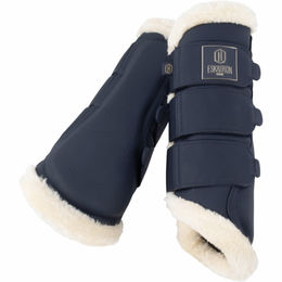 Eskadron Heritage Gamaschen aus Kunstleder Navy Blau Größe M – Bild 1 von 4