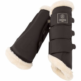 Eskadron Heritage Gamaschen aus Kunstleder Schwarz Größe L – Bild 1 von 2