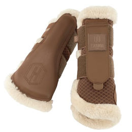 Produktbild von Eskadron Heritage Gamaschen Mesh Fauxfur Beige Größe XL