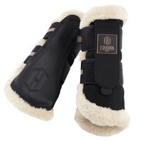 Produktbild von Eskadron Heritage Gamaschen Mesh Fauxfur Schwarz Größe M