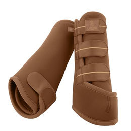 Eskadron Heritage Gamaschen Pro Dressage hinten Neopren Größe S Beige – Bild 1 von 2