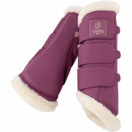 Eskadron Heritage Gamaschen Wildberry Lila Kunstleder Größe L – Bild 1 von 2