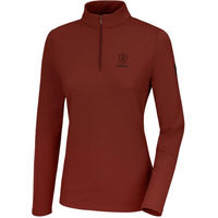Produktbild von Eskadron Heritage Half-Zip Shirt für Damen in Merlot Größe XL