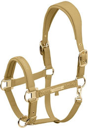 Eskadron Heritage Halfter aus Kunstleder in Wildberry mit Double Pin Details – Bild 1 von 3