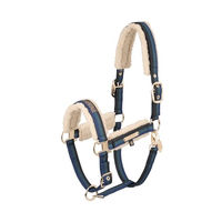 Produktbild von Eskadron Heritage Halfter Double Pin mit Teddyfleece für Pferde Größe Pony