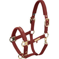 Produktbild von Eskadron Heritage Halfter Faux Leather Double Pin merlot Größe Pony 1
