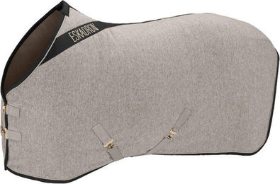 Eskadron Heritage Northern Knit Abschwitzdecke für Pferde Farbe Ash Größe XL – Bild 1 von 1