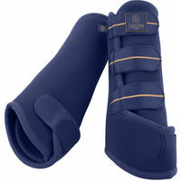 Produktbild von Eskadron Heritage Pro Dressage Gamaschen hinten Neopren Blau Größe M
