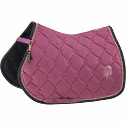 Eskadron Heritage Schabracke Cotton Glitter Crystal Wildberry Lila Größe VS – Bild 1 von 4