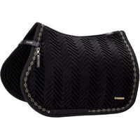Produktbild von Eskadron Heritage Schabracke Velvet Dressur Schwarz Größe Pony