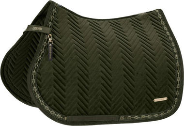 Eskadron Heritage Schabracke Velvet Pony Dressur Deep Moss – Bild 1 von 1