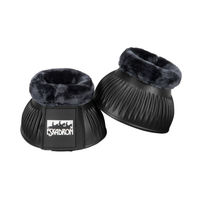 Produktbild von Eskadron Hufglocken Eva Faux Fur aus Kunststoff Schwarz Größe L