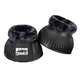 Eskadron Hufglocken EVA Faux Fur Core in Schwarz – Bild 1 von 2