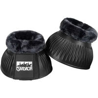Produktbild von Eskadron Hufglocken EVA FauxFur Schwarz Gummi Größe S