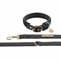 Produktbild von Eskadron Hundeset Heritage 24/25 aus Kunstleder in Schwarz mit Gold in Größe XL