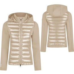 Eskadron Hybridjacke Classic Sports 2026 Damen Reitjacke aus Nylon in Beige und Gold – Bild 1 von 5