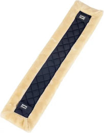 Eskadron Longiergurtunterlage aus Plüsch in Blau und Natur – Bild 1 von 3