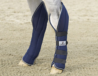 Eskadron Marine Full Transportgamaschen Pro Traveller Hinten für Warmblut in Blau – Bild 1 von 5