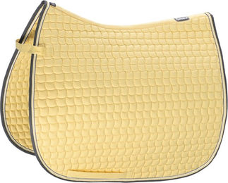 Eskadron New Basic Cotton Striped Schabracke aus Baumwolle in Schwarz-Gelb Größe Pony – Bild 1 von 2