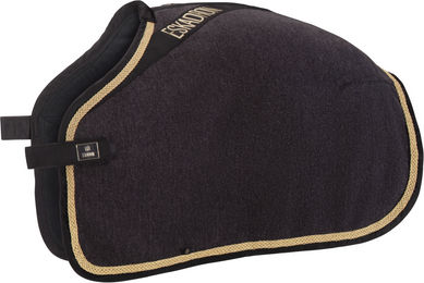 Eskadron Nierendecke Acrylic Heritage Fleece Schwarz Größe M – Bild 1 von 2