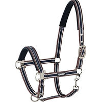 Produktbild von Eskadron P2 Halfter Basics Dornschnalle Biothane Pony Cognac-Creme-Nightblue