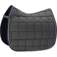 Produktbild von Eskadron Performance Contrast Basic Schabracke aus Baumwolle Schwarz Grau