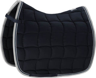 Eskadron Performance Contrast Basic Schabracke aus Baumwolle Schwarz Pony – Bild 1 von 3