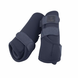 Produktbild von Eskadron Pferde Gamaschen Pro Dressage Hind Atlantic Blue Platinum Neopren