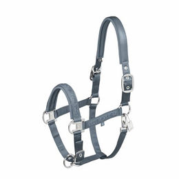 Produktbild von Eskadron Pferdehalfter Classic Sports Jewel Double Pin Leder Steel Blue Größe P2