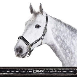 Eskadron Pferdehalfter New Basic Pony mit Neoprenpolster Anthra-White-Black – Bild 1 von 1