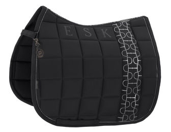 Eskadron Platinum 25 Big Square Softshell Schabracke für Pony in Schwarz – Bild 1 von 2