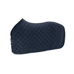 Produktbild von Eskadron Platinum Abschwitzdecke Fleece Stamp Chain Blau Größe L - 1 Stk.