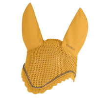 Produktbild von Eskadron Platinum Fliegenohren Pearls für Warmblut in Golden Yellow aus Baumwolle