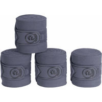 Produktbild von Eskadron Platinum Gamaschen aus Fleece für Pferde in Blau und Grau
