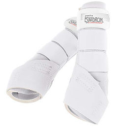 Eskadron Pro Active Gamaschen für Pferde Hinterbeine 2er Set Weiß Größe XS aus Neopren – Bild 1 von 2