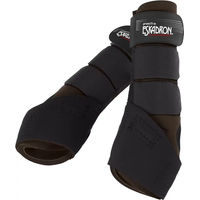 Produktbild von Eskadron Pro Active Hinterbeingamaschen aus Neopren in Schwarz oder Braun Größe L