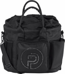 Eskadron Putztasche aus Kunstleder in Silber und Schwarz – Bild 1 von 1