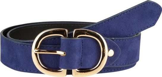 Eskadron Reitgürtel aus Kunstleder in Blau 95 cm – Bild 1 von 4