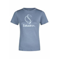 Produktbild von Eskadron Reitshirt Classic Sports Damen aus Baumwolle Blau Größe L