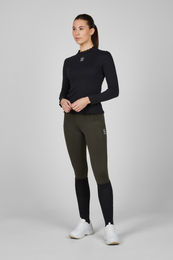 Produktbild von Eskadron Reitshirt ES Turtleneck Rib für Damen aus Baumwolle Schwarz