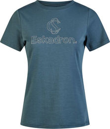 Eskadron Reitshirt für Damen aus Baumwolle Blau Größe M – Bild 1 von 3