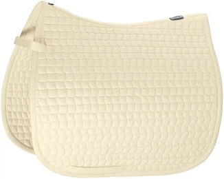 Eskadron Satteldecke für Pferde aus Baumwolle in Beige und Gelb – Bild 1 von 1