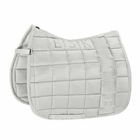 Produktbild von Eskadron Schabracke Big Square Glossy Platinum in Pearlgrey mit Silikon Grip